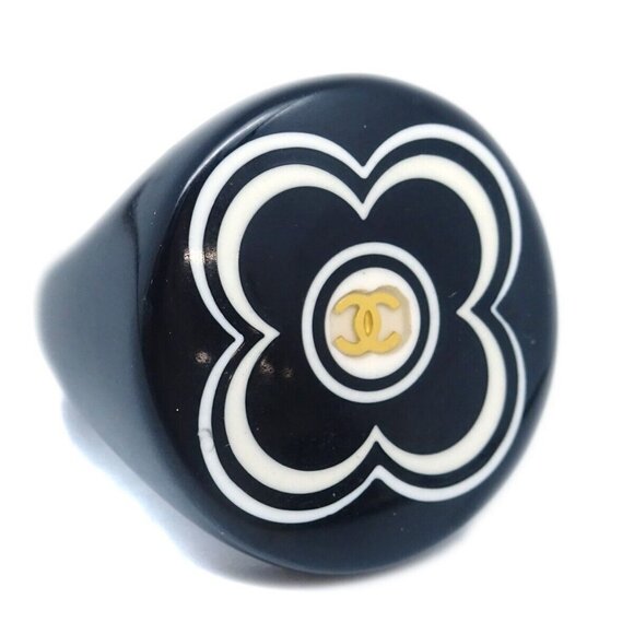 Chanel Ring Black - Picture 1 of 4